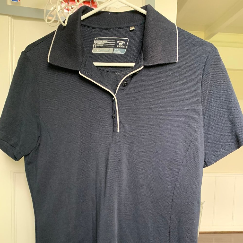Cutter & Buck Navy Medium Unisex Golf Shirt